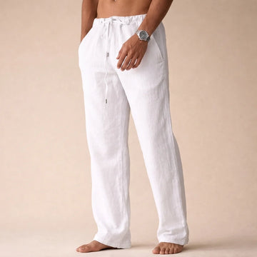 Eligio | Men's Linen Pants | Lightweight Breathable Trousers