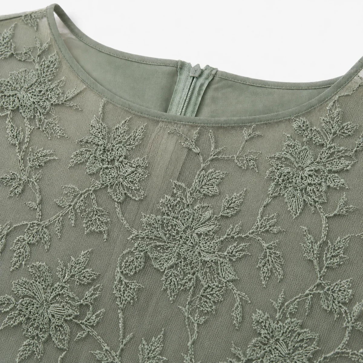 Embroidered Lace Midi Dress | Women's Formal Cocktail Dress 6
