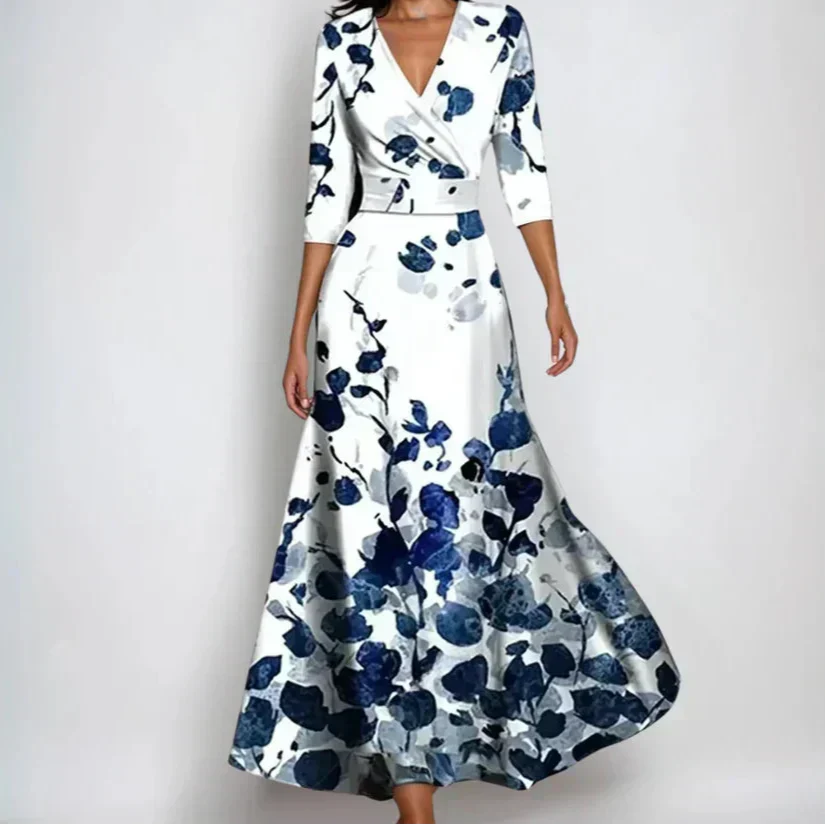 Emily | Floral Maxi Dress Lightweight Comfortable 2