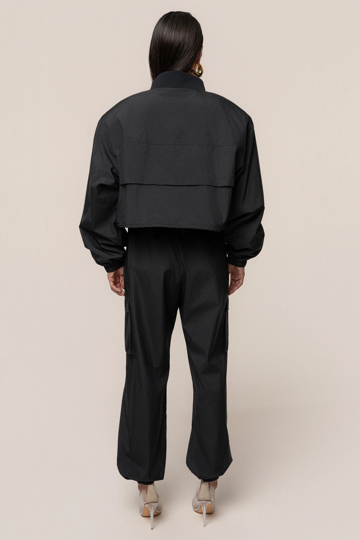 Endure | Lightweight Black Nylon Jacket for Women 2
