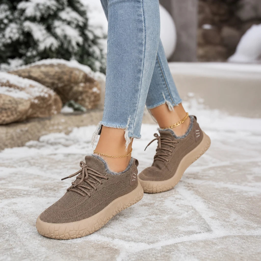 Plushway | Women's Fleece-Lined Sneakers | Warm Winter Trainers 3