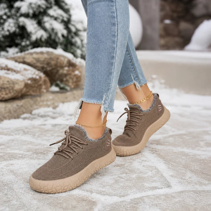 Plushway | Women's Fleece-Lined Sneakers | Warm Winter Trainers 3