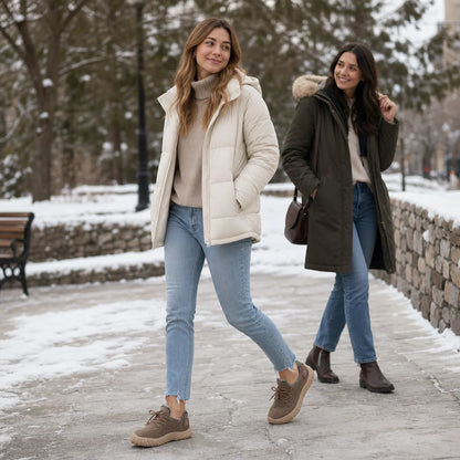 Plushway | Women's Fleece-Lined Sneakers | Warm Winter Trainers 5