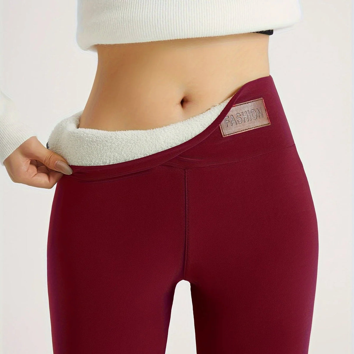 Fleece Lined Leggings for Women | High-Waist Winter Leggings 10