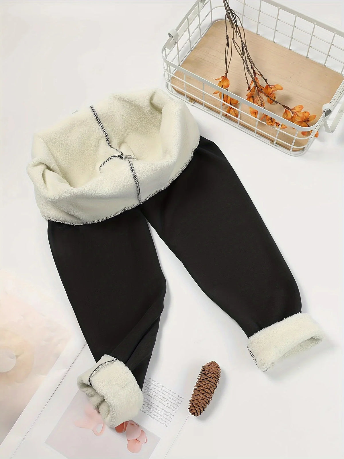 Fleece Lined Leggings for Women | High-Waist Winter Leggings 4