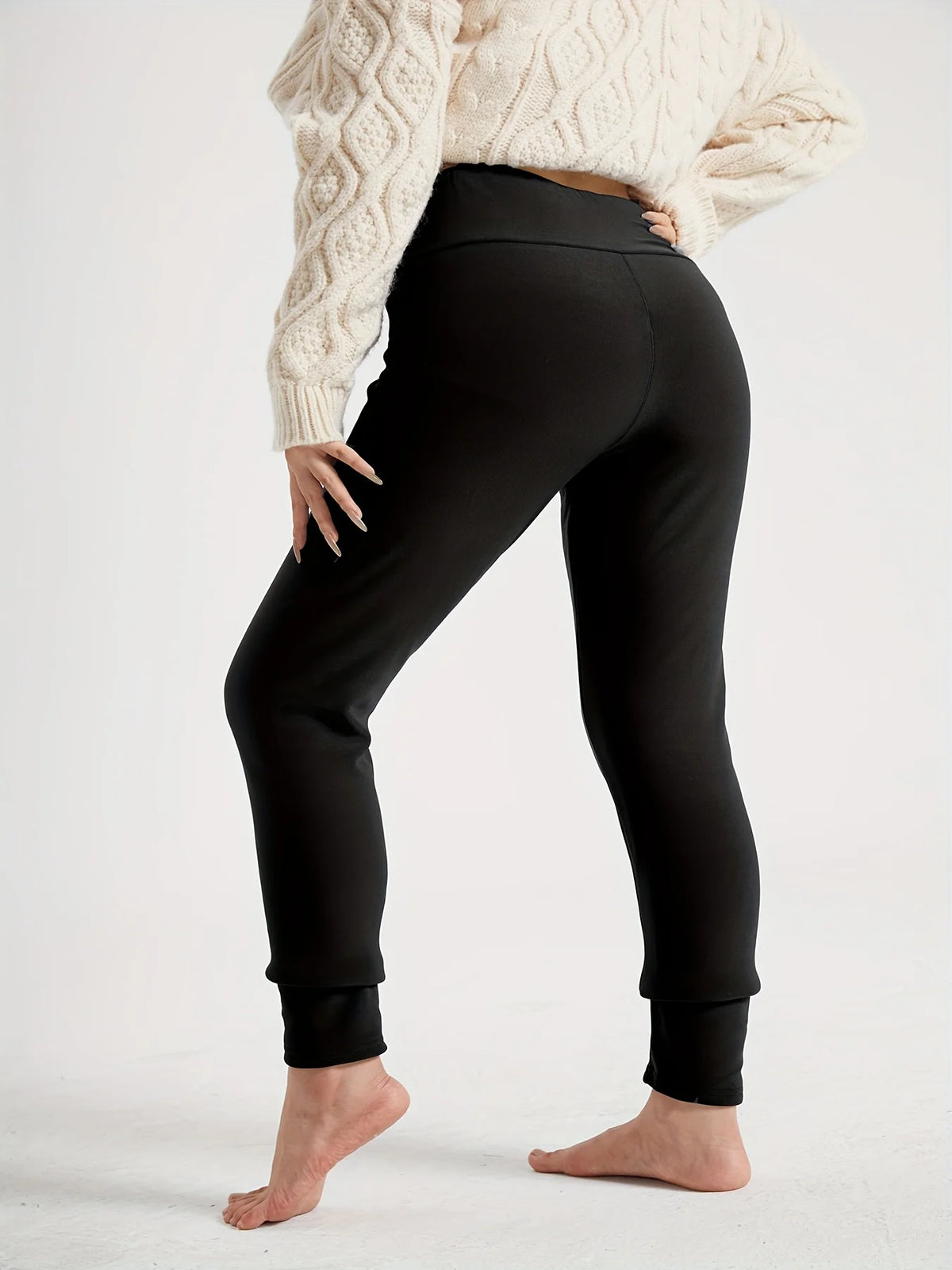 Fleece Lined Leggings for Women | High-Waist Winter Leggings 6