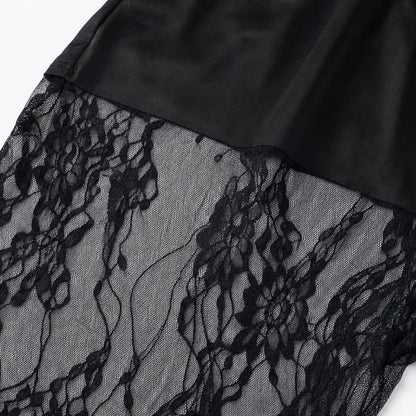 Floral Lace Sheer-Overlay Leggings | Women's Fashion Leggings 6