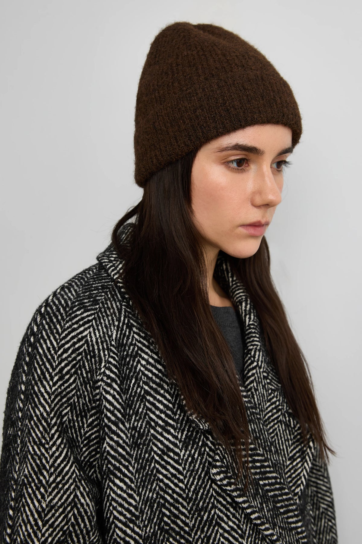 Fuzzy Ribbed Knit Beanie Hat | Warm Winter Accessory 2