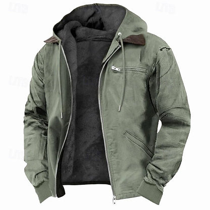Gideon | Fleece-Lined Hooded Jacket for Men 1