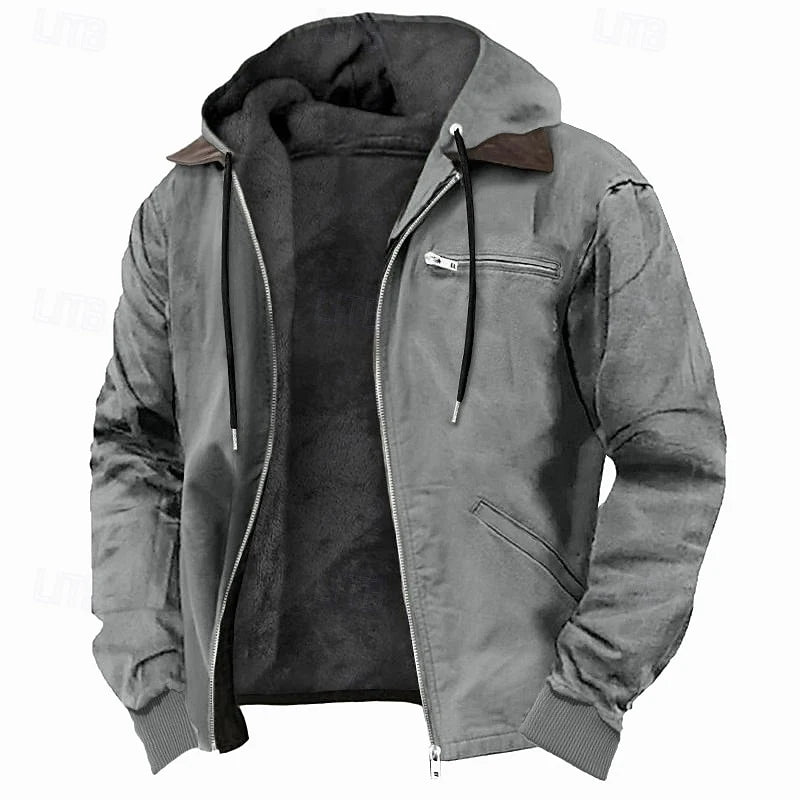 Gideon | Fleece-Lined Hooded Jacket for Men 2