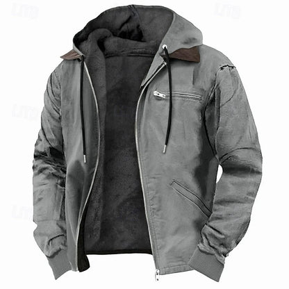 Gideon | Fleece-Lined Hooded Jacket for Men 2