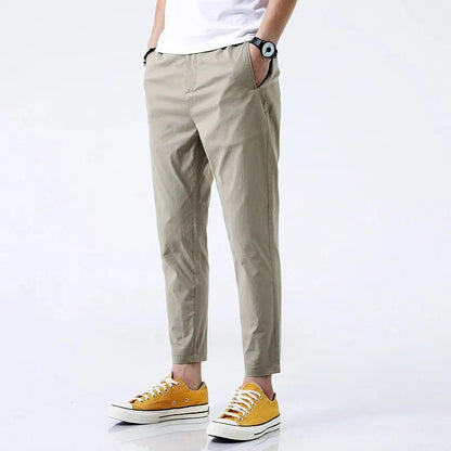 Hana | Women's Black Chino Trousers with Stretch Fit 1