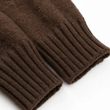 Hooded Oversized Knit Cardigan | Women's Cardigan Sweater 8