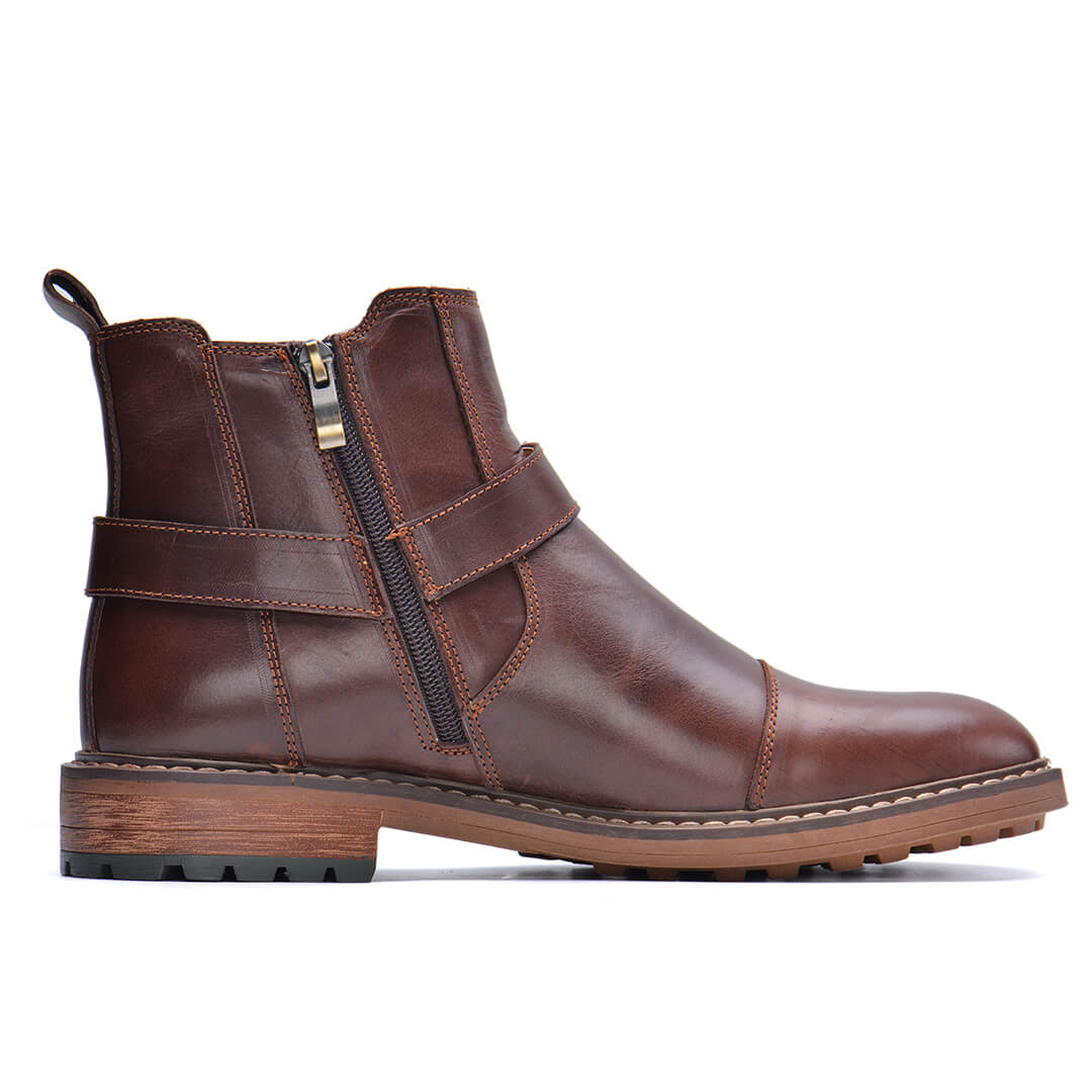 Hudson | Heritage Leather Boots Brown 1