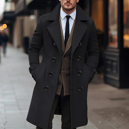 Jacob - Stylish Men's Trench Coat 0