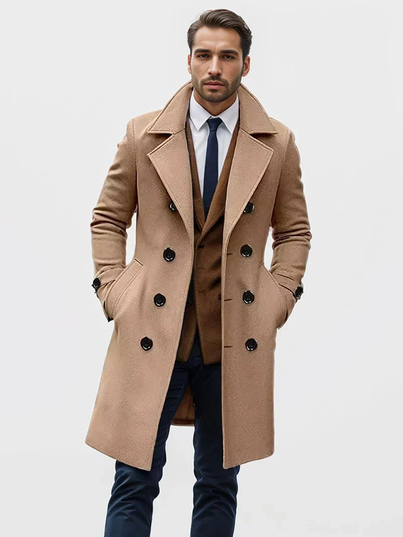 Jacob - Stylish Men's Trench Coat 3