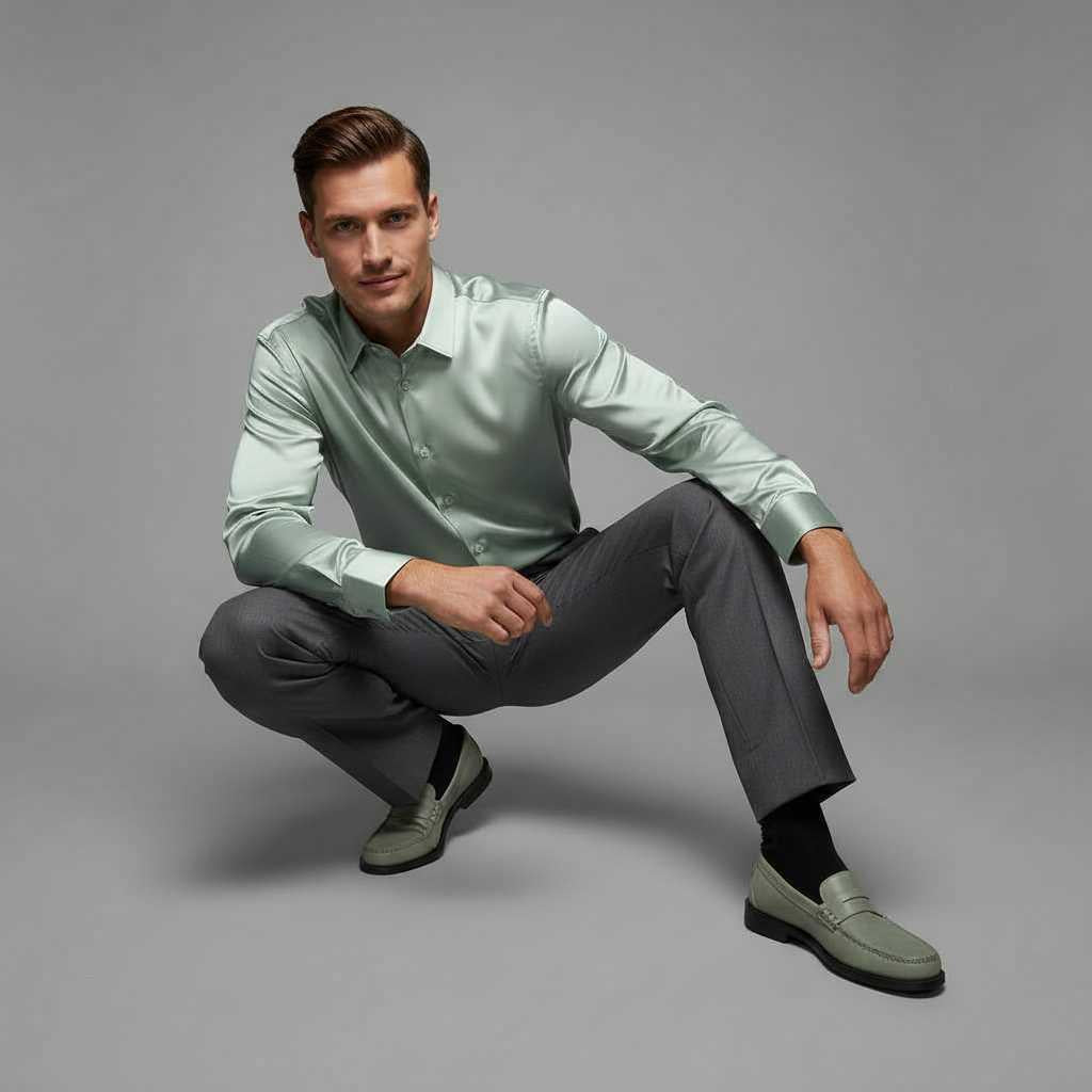 Jethro | Men's Dress Shirt Wrinkle-Free & Breathable
