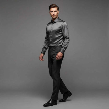 Jethro | Men's Dress Shirt Wrinkle-Free & Breathable