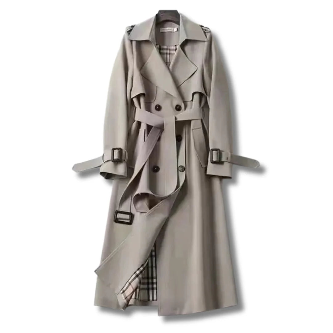Jualita | Women's Classic Gabardine Overcoat 2