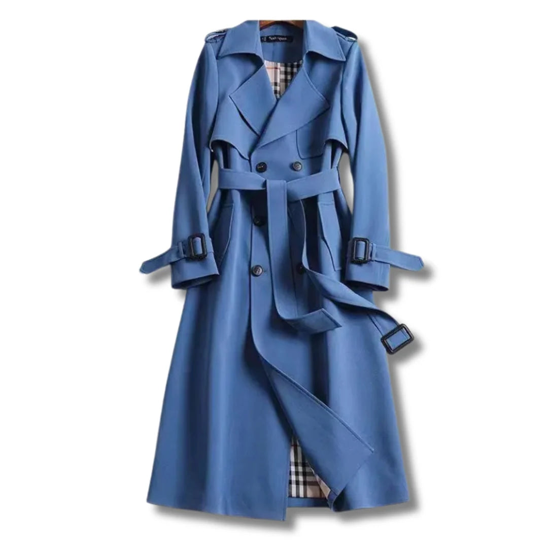 Jualita | Women's Classic Gabardine Overcoat 3