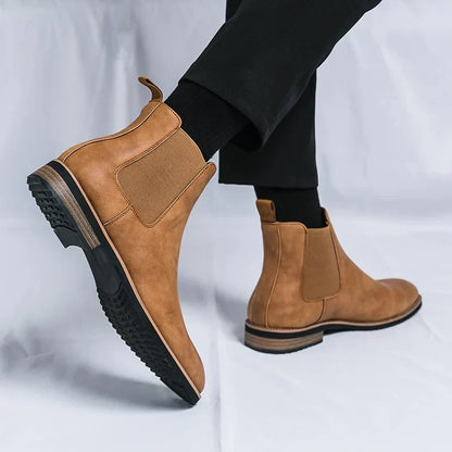 Kayden | Black Chelsea Boots for Men and Women 4