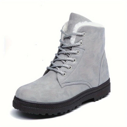 Lace-Up Black Ankle Boots | Women's Comfortable Booties 3