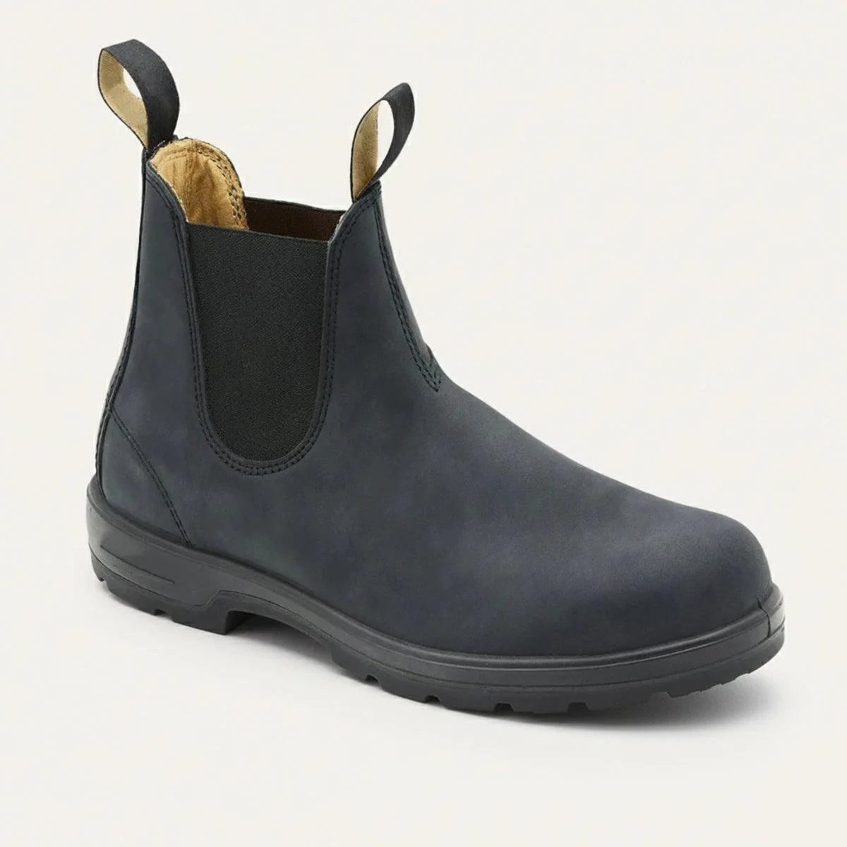 Leather Chelsea Boots Men | Slip-On Red Sole Classic 6