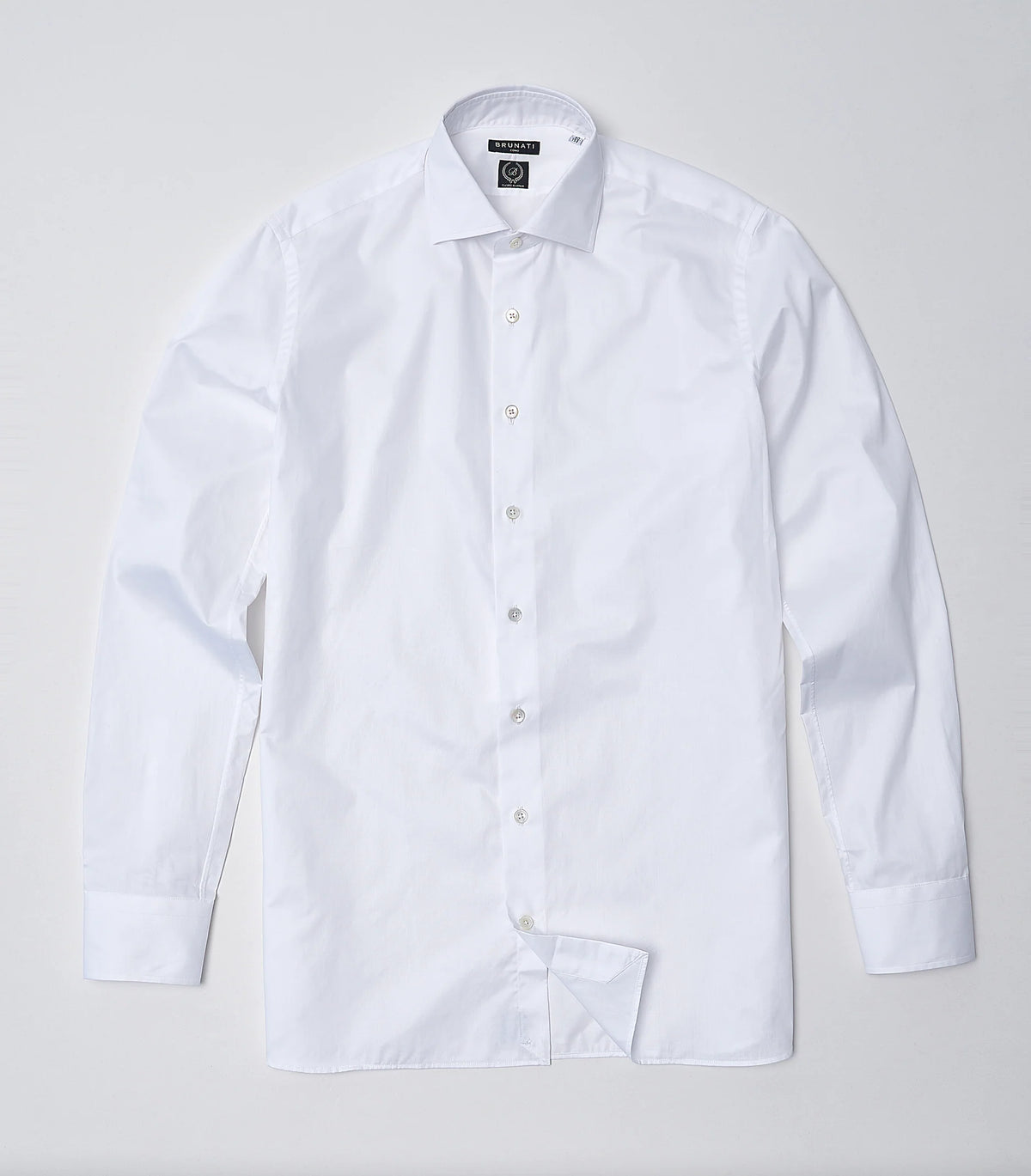 Light Blue White Cutaway Collar Dress Shirt | Men's Dress Shirt 4