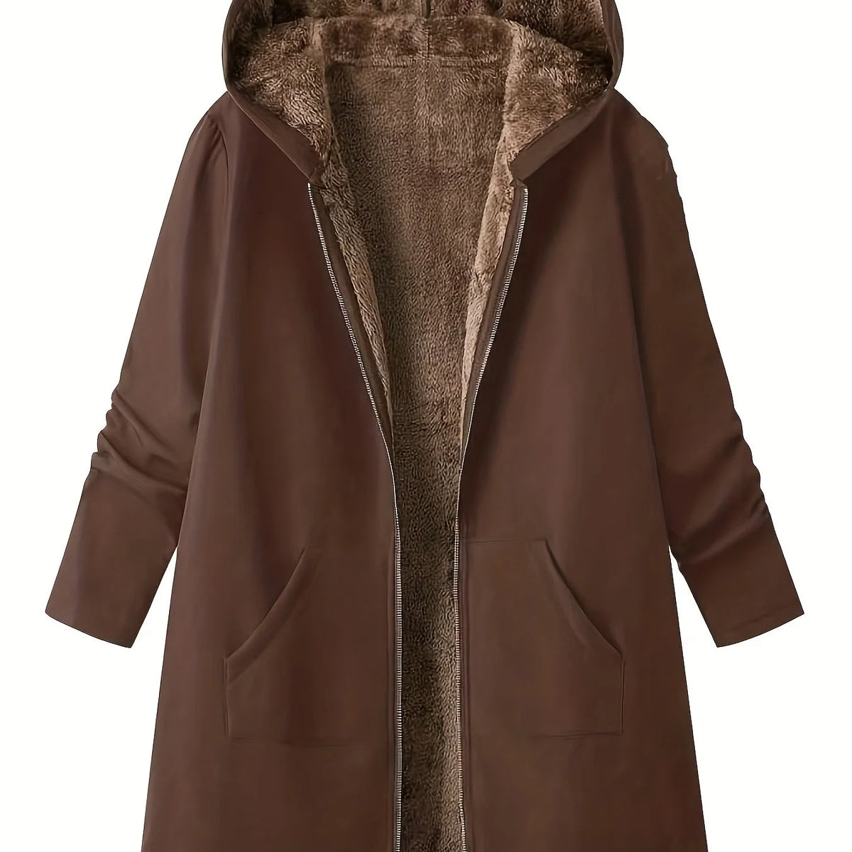 Lorna | Women's Hooded Long Puffer Coat Soft-Lined 6