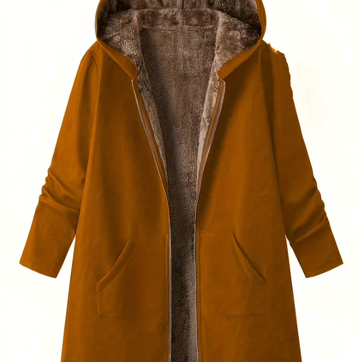 Lorna | Women's Hooded Long Puffer Coat Soft-Lined 9