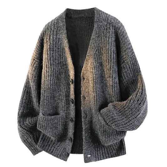 Lucille | Women’s Relaxed V-Neck Cardigan Sweater 1