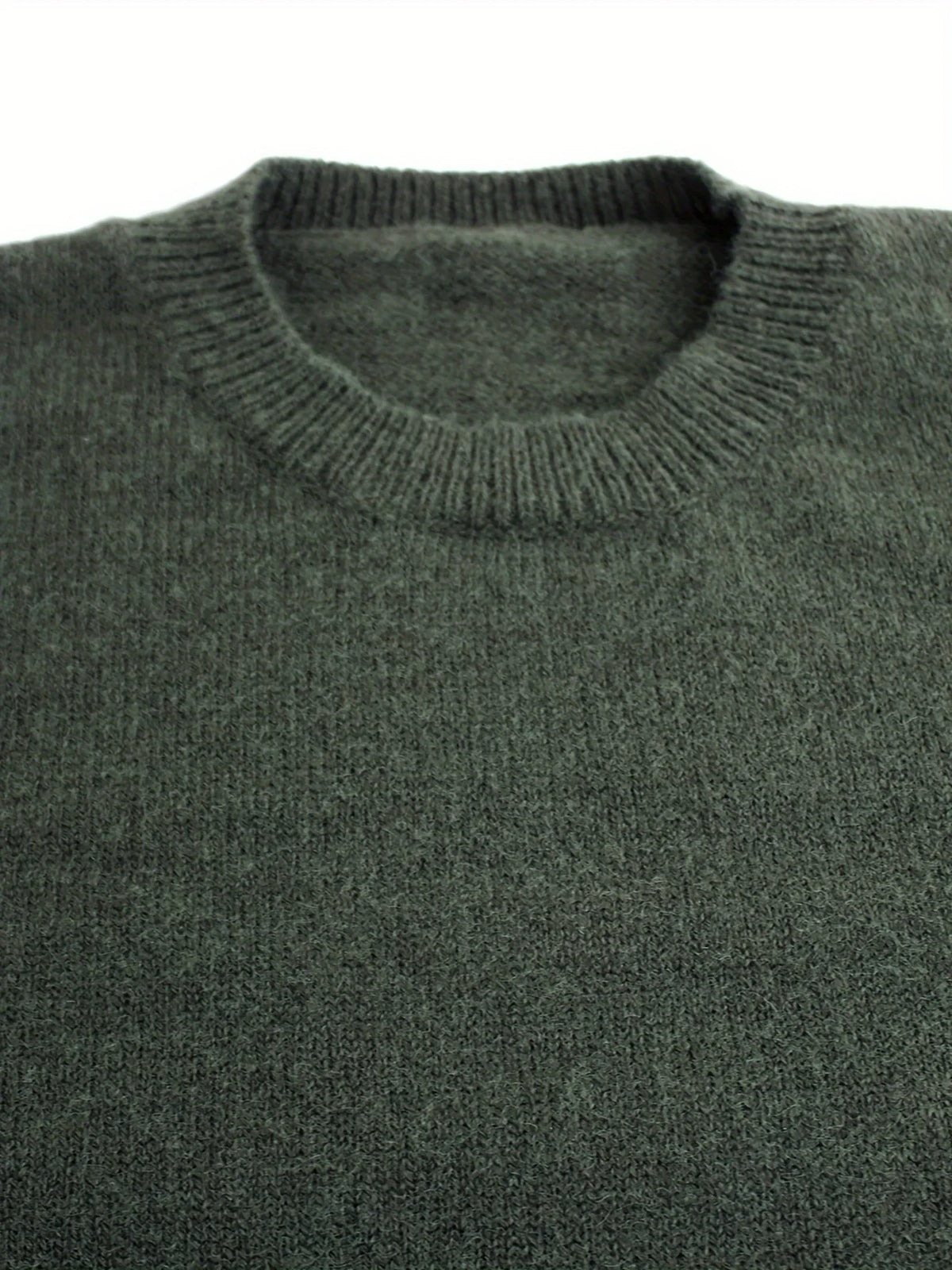 Lydia | Women's Ribbed Sweater with Striped Cuffs 2