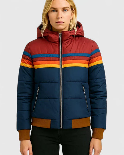Madison | Black Puffer Jacket for Women 0