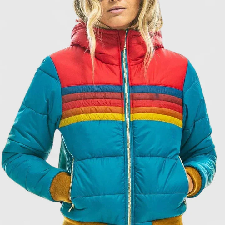 Madison | Black Puffer Jacket for Women 3
