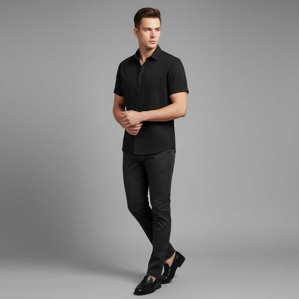 Men's Casual Summer Shirt | Lightweight Short Sleeve Tee