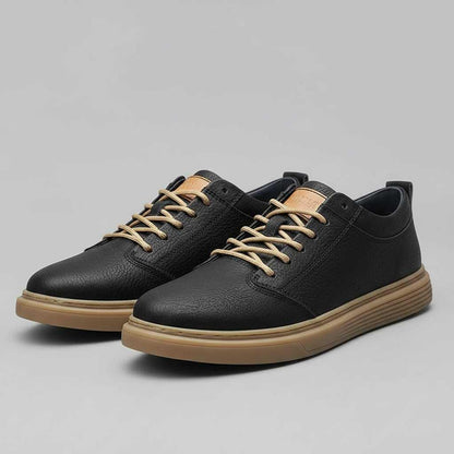 Men's Leather Sneakers | Elegant Comfort Footwear