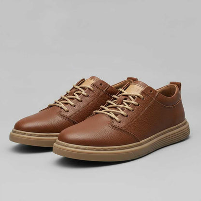 Men's Leather Sneakers | Elegant Comfort Footwear