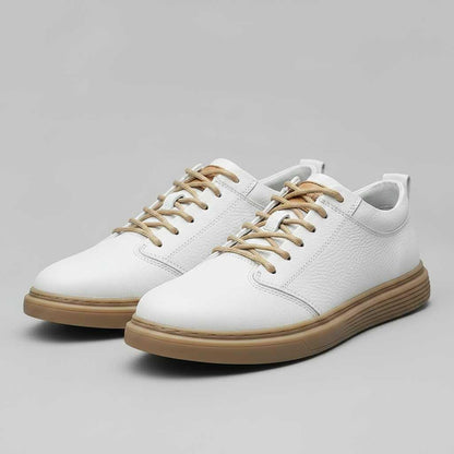 Men's Leather Sneakers | Elegant Comfort Footwear