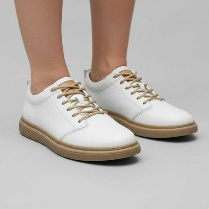 Men's Leather Sneakers | Elegant Comfort Footwear