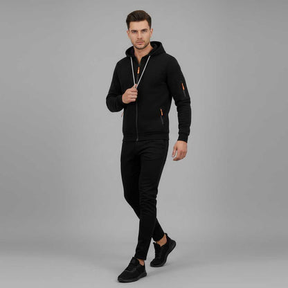 Men's Utility Zip-Up Hoodie | Casual Sweatshirt