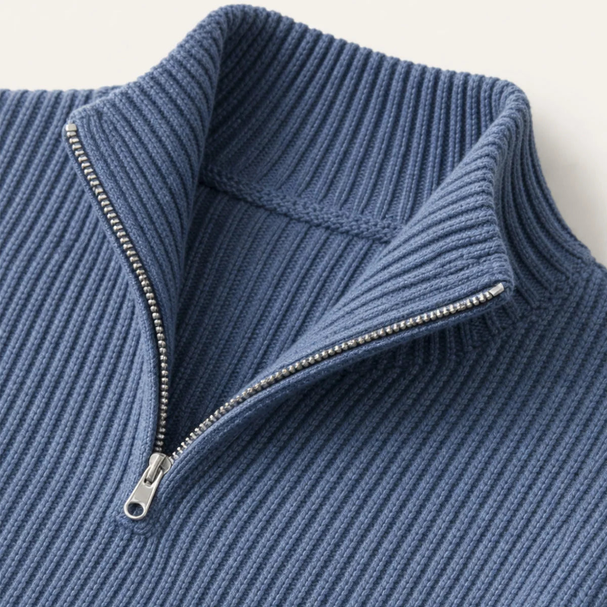 Men's Cashmere Half Zip Sweater | Soft Knit Casual Layering 2