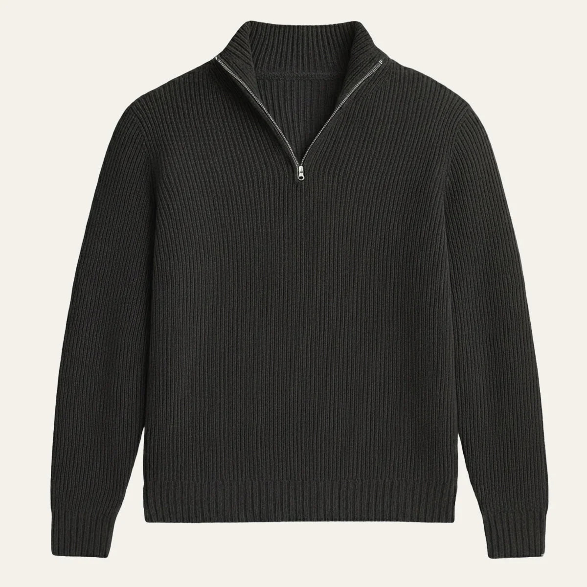 Men's Cashmere Half Zip Sweater | Soft Knit Casual Layering 6