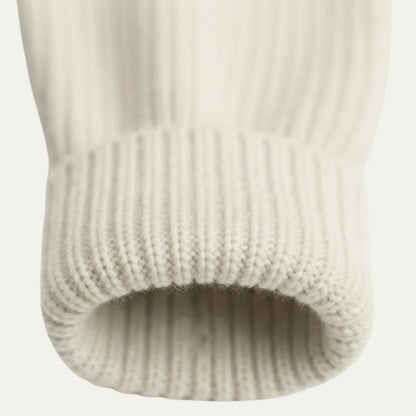 Men's Chunky Wool Turtleneck Sweater Warm Knit 4