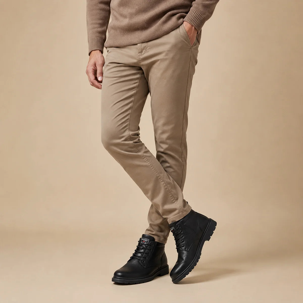 Men's Insulated Lace Up Snow Boots | Winter Boots Men 6
