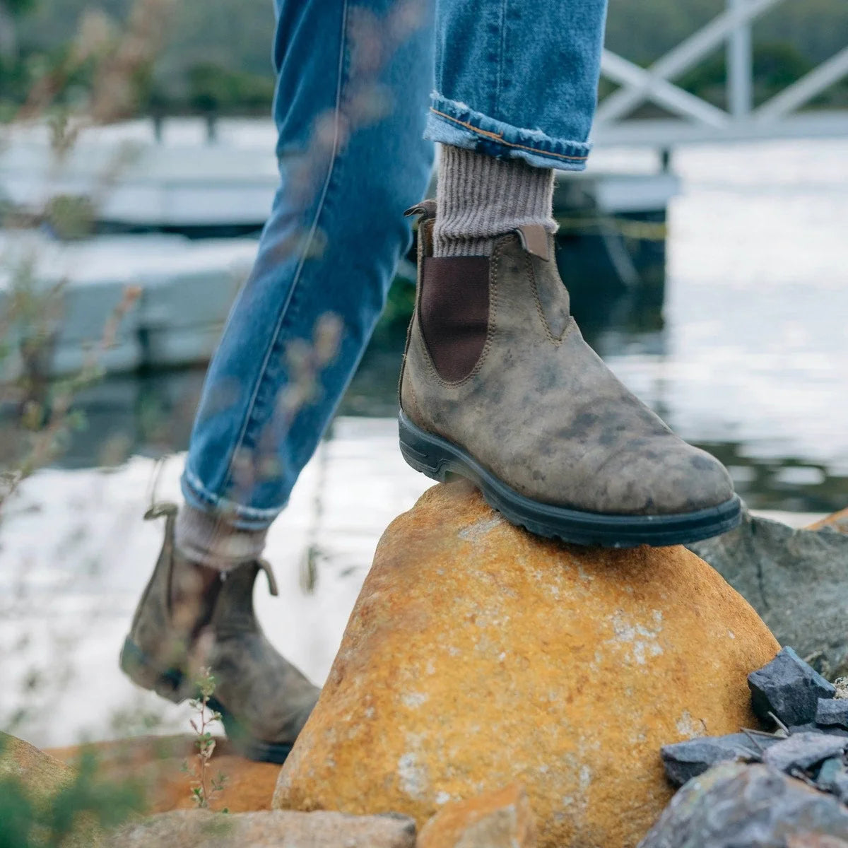 Men's Leather Chelsea Boots | Classic Slip-On Footwear 4