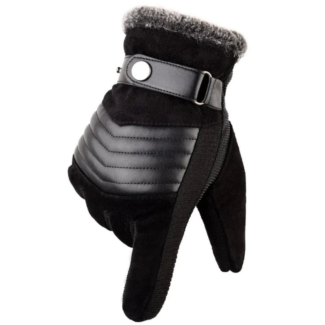 Men's Leather Gloves | Winter Touchscreen Gloves for Men 0