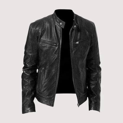 Men's Leather Jacket Black | Premium Genuine Leather Coats 0
