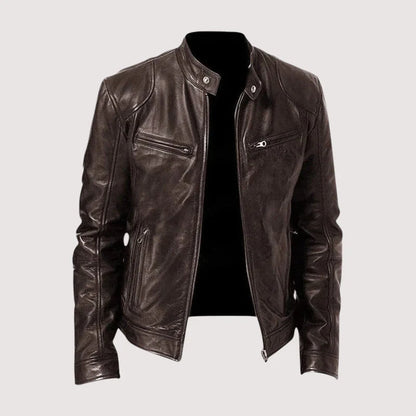 Men's Leather Jacket Black | Premium Genuine Leather Coats 2