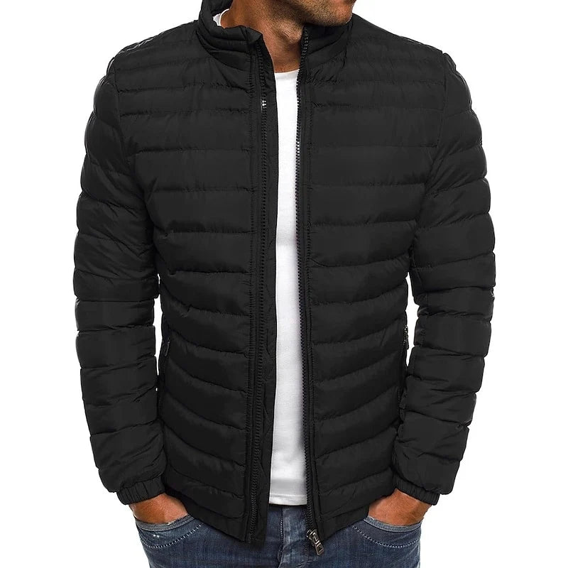 Men's Lightweight Quilted Puffer Jacket | Men's Winter Outerwear 5