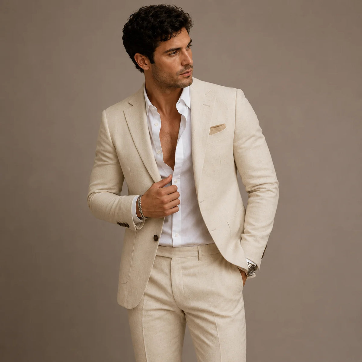 Men's Slim Fit Black Suit | Wedding Suits for Men 2